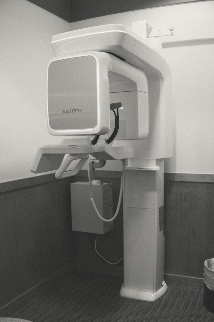 Dental imaging machine at Parkside Dental Team